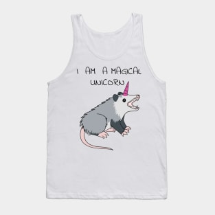 Opossum Unicorn Tank Top